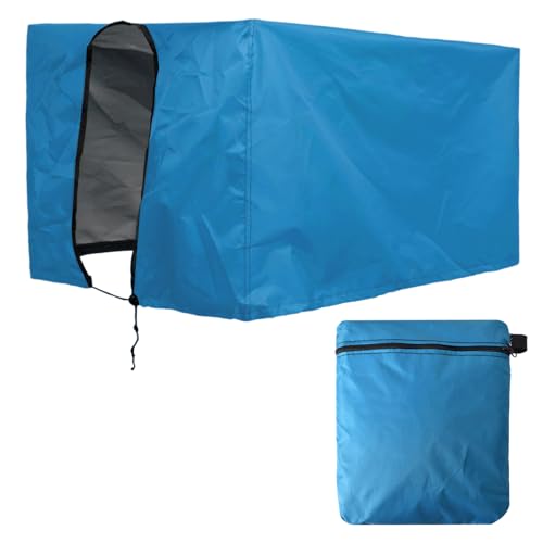 Faltbare RegenschutzhüLle für Handwagen, Wagon Abdeckung,Schutzabdeckung für Trolley,Gartenwagen-Zubehör Zum Schutz Vor Schmutz, Staub, Sonnenlicht, Schnee, Frost Und Wasser (Blau) von Eclove