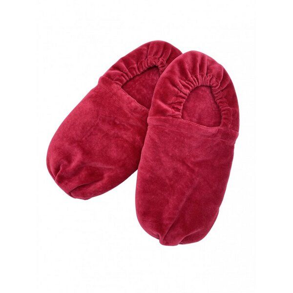 Eco-Conseil Wärmeschuhe - aufheizbare Hausschuhe mit Weizenkörnern von Eco-Conseil