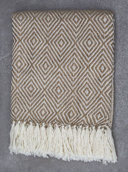 Eco Inner Living Herringbone Decke 100 % recycelte Plastikflaschen tolle Farben von Eco Inner Living