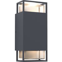 Außenlampe Wand Aluminium Up Down H: 23,5 cm IP54 GU10 Außenlampe Wand Aluminium Up Down H: 23,5 cm IP54 GU10 von Eco-Light