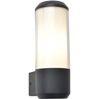 Außenleuchte Wand Aluminium E27 IP44 26,2 cm blendarm von Eco-Light