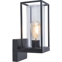 Außenwandleuchte Anthrazit IP44 Aluguss Glas ELLAYINA Außenwandleuchte Anthrazit IP44 Aluguss Glas ELLAYINA von Eco-Light
