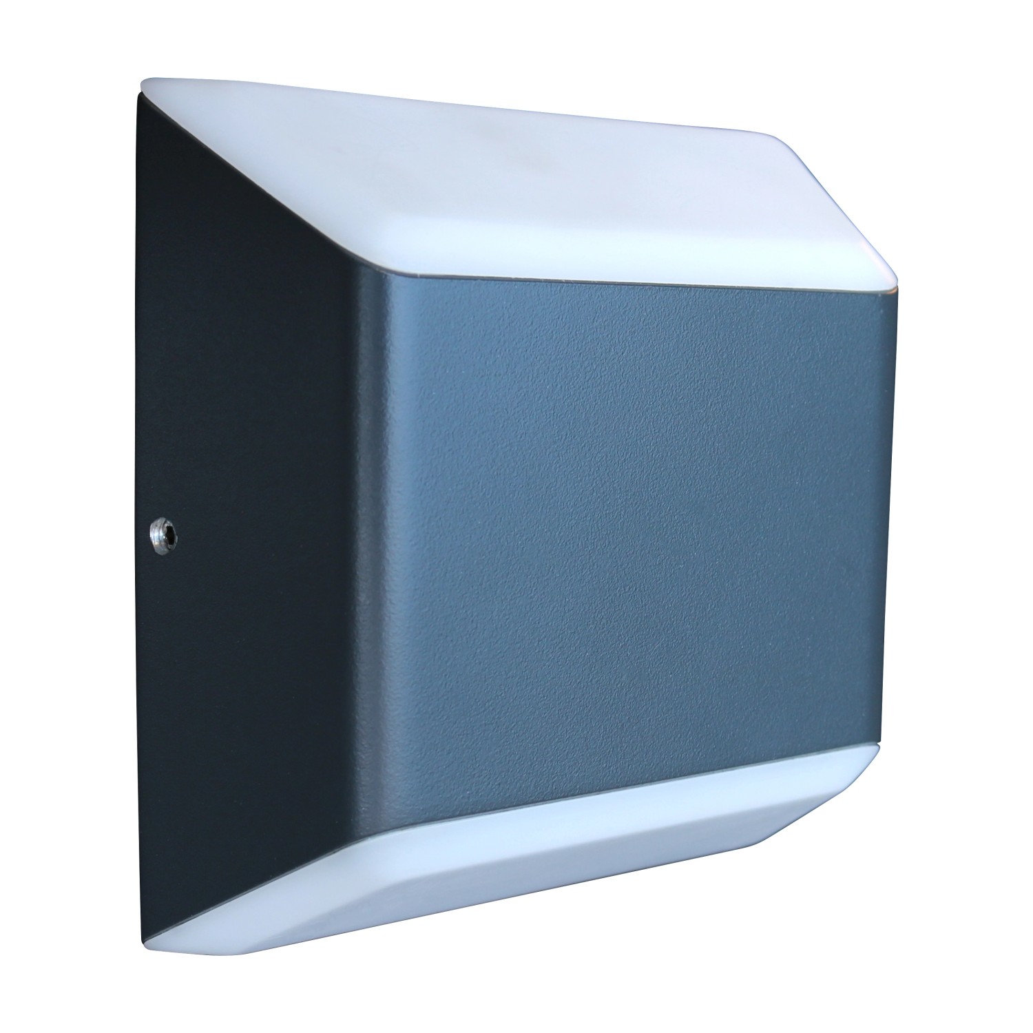 Eco-Light LED-Aussenwandleuchte Floyd 1-flammig 12,2 cm x 12,4 cm Anthrazit von Eco-Light