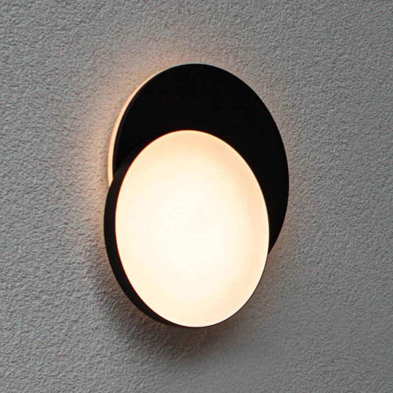 LED-Außenwandleuchte Goleta, schwarz, variable Form, CCT LED-Außenwandleuchte Goleta, schwarz, variable Form, CCT von Lutec