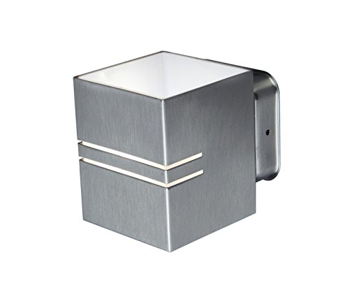 Eco Light Moderne Außenwandleuchte Tube, Edelstahl, LED 5,6 W, IP44 ST 5215 Eco Light Moderne Außenwandleuchte Tube, Edelstahl, LED 5,6 W, IP44 ST 5215 von Eco Light