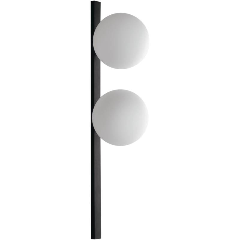 Eco-Light Wandleuchte Pluto 2-flammig Schwarz 60 cm x 14 cm x 16,5 cm von Eco-Light