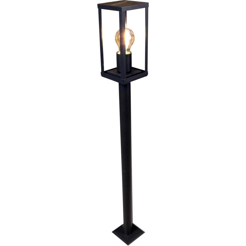 Eco-Light Wegeleuchte Karo 100 x 11 x 11 cm Schwarz Matt von Eco-Light