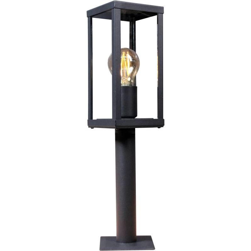 Eco-Light Wegeleuchte Karo 50 x 11 x 11 cm Schwarz Holzoptik von Eco-Light
