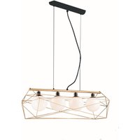 Hängelampe Draht Schirm Loft in Gold länglich AUGUS Hängelampe Draht Schirm Loft in Gold länglich AUGUS von Eco-Light