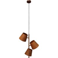 Hängelampe Metall in Rost Braun verstellbar Esstisch von Eco-Light