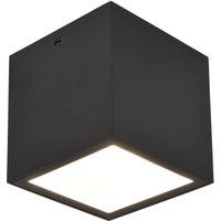 LED Außenlampe Aluminium Anthrazit 3000 K IP54 B:8,5 cm von Eco-Light