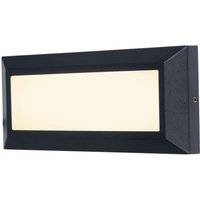 LED Außenwandlampe Schwarz B:32 cm 3000 K IP54 blendarm LED Außenwandlampe Schwarz B:32 cm 3000 K IP54 blendarm von Eco-Light