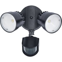 LED Deckenspot Sensor verstellbar IP54 Schwarz 5000 K von Eco-Light