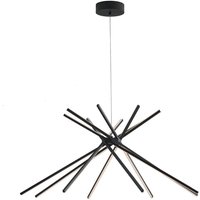 LED Pendelleuchte Schwarz Ø113cm groß Modern Design LED Pendelleuchte Schwarz Ø113cm groß Modern Design von Eco-Light