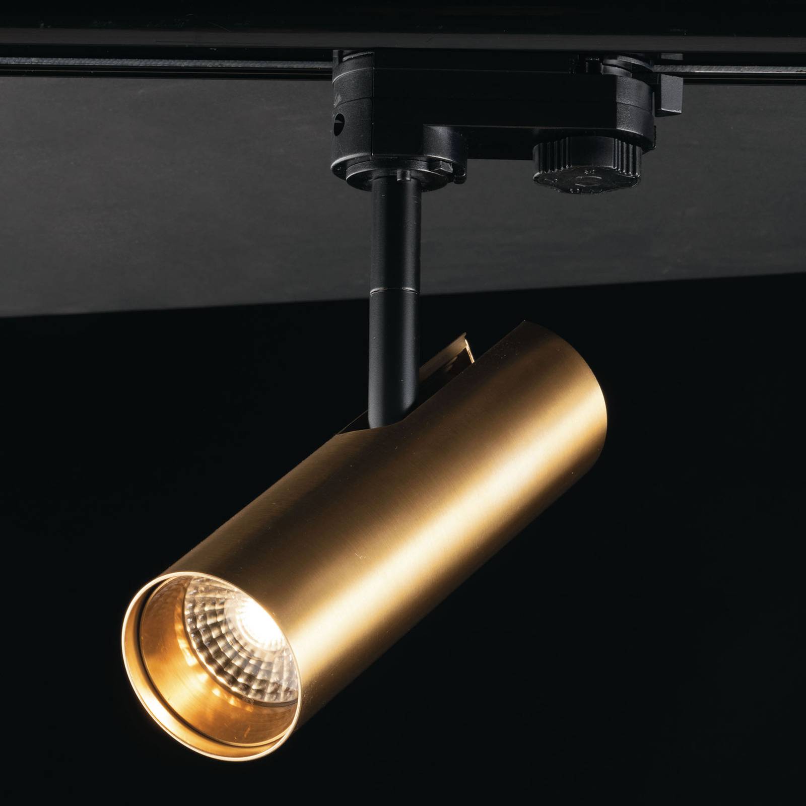 LED-Schienen-Strahler Rocket 7W 3.000K gold von Eco-Light