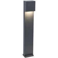 LED Stehlampe außen Aluminium IP54 10 W 65 cm Anthrazit von Eco-Light