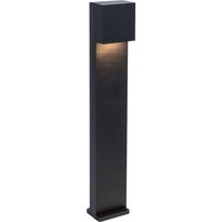 LED Stehlampe außen Schwarz IP54 10 W 65 cm Aluminium von Eco-Light