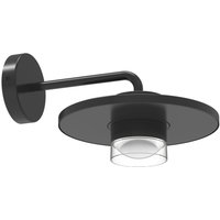 LED Wandlampe außen Aluminium B:24 cm 7 W IP54 Schwarz LED Wandlampe außen Aluminium B:24 cm 7 W IP54 Schwarz von Eco-Light