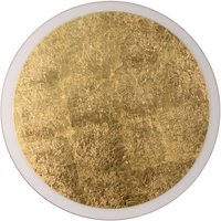 LED Wandleuchte Gold Schwarz rund Ø50 cm 3500 K dimmbar von Eco-Light