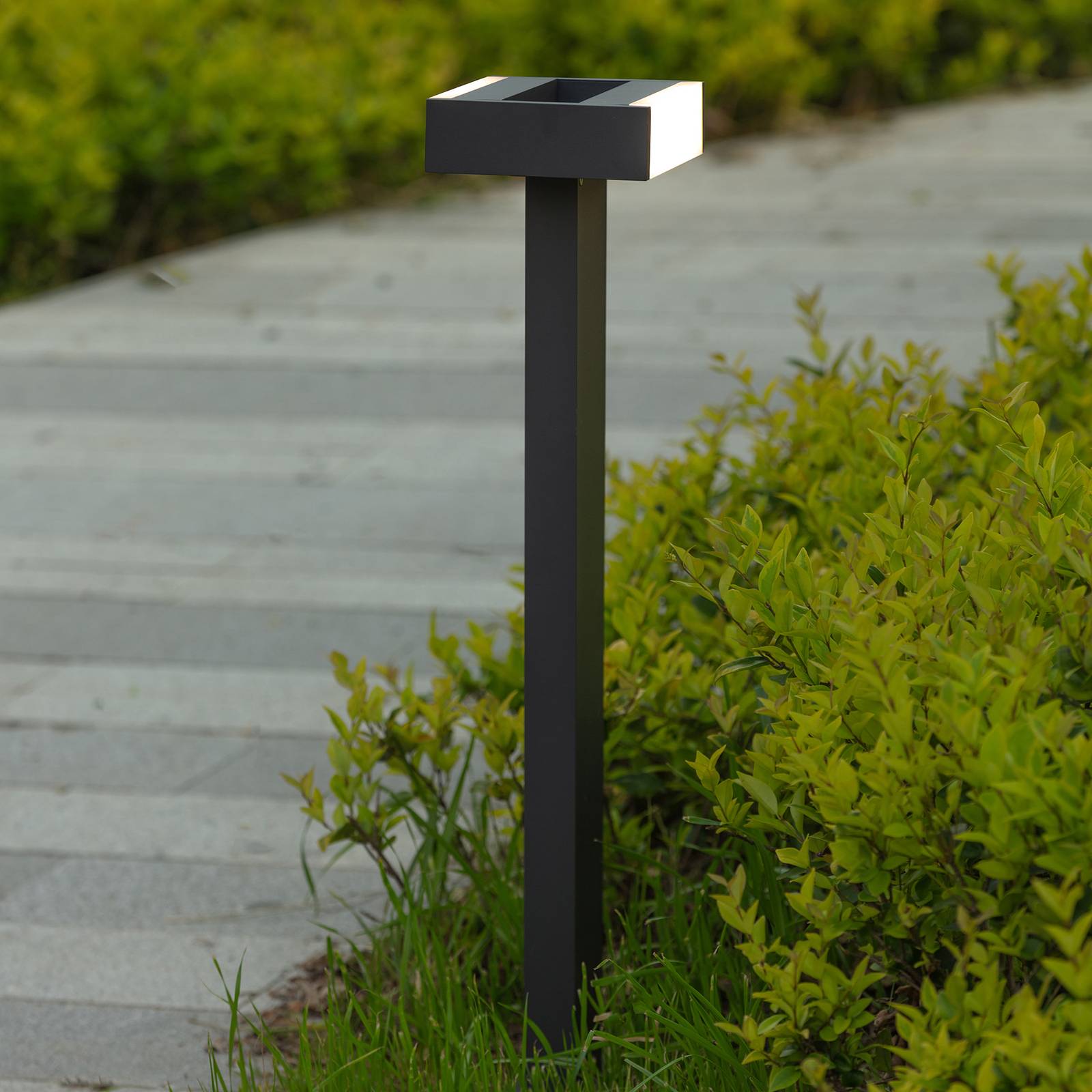 LED-Wegeleuchte Conroy mit beweglichen Diffusoren LED-Wegeleuchte Conroy mit beweglichen Diffusoren von Lutec