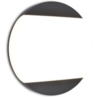 Runde LED Wandleuchte Anthrazit IP54 3000/4000 K Ø26 cm von Eco-Light