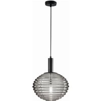 Stilvolle Pendelleuchte Rauchglas Ø32 cm E27 dekorativ Stilvolle Pendelleuchte Rauchglas Ø32 cm E27 dekorativ von Eco-Light