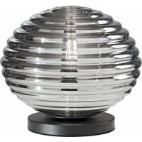 Stilvolle Tischlampe Rauchglas 28 cm E27 dekorativ Stilvolle Tischlampe Rauchglas 28 cm E27 dekorativ von Eco-Light