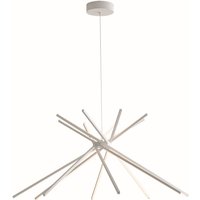 Weiße Hängeleuchte LED Ø113cm groß dekorativ SENTOS Weiße Hängeleuchte LED Ø113cm groß dekorativ SENTOS von Eco-Light