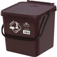Eco-Logico Abfalleimer braun B/H/L: ca. 24x20,5x23,7 cm von Eco-Logico