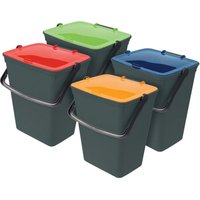 Eco-Logico Abfalltrennbehälter mehrfarbig B/H/L: ca. 26,5x41x30,5 cm von Eco-Logico