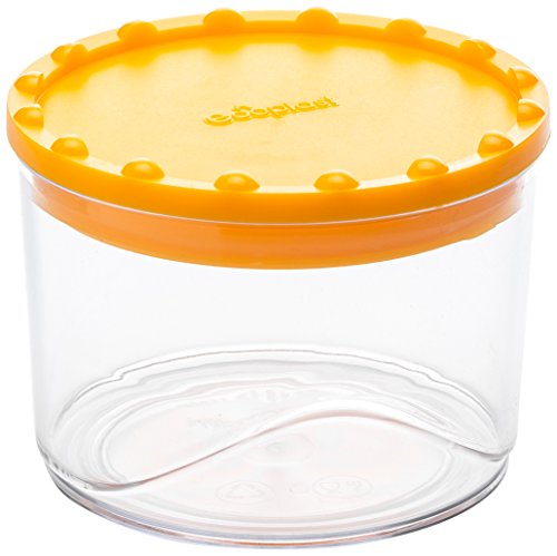 Eco Plast Corolla Jar, Giallo, klein von Eco Plast