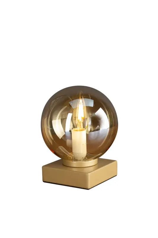 B-Ware Eco Light Tischleuchte Leuchte Pluto Glaskugel Gold Creme B-Ware Eco Light Tischleuchte Leuchte Pluto Glaskugel Gold Creme von Eco light