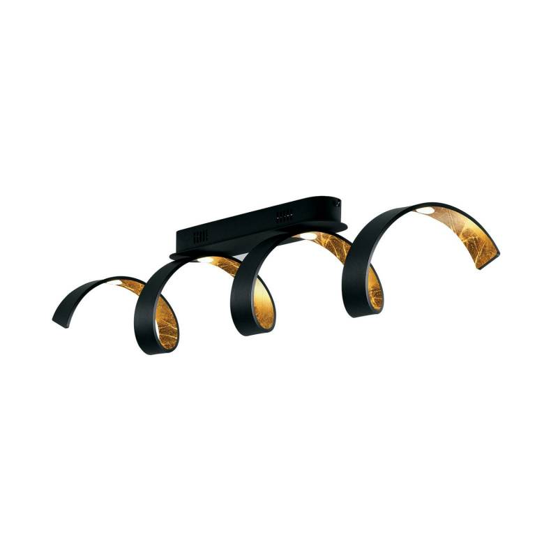ECO-Light LED-Deckenlampe Helix Deckenlampe Leuchte Lampe Licht Schwarz-Gold LED von Eco light