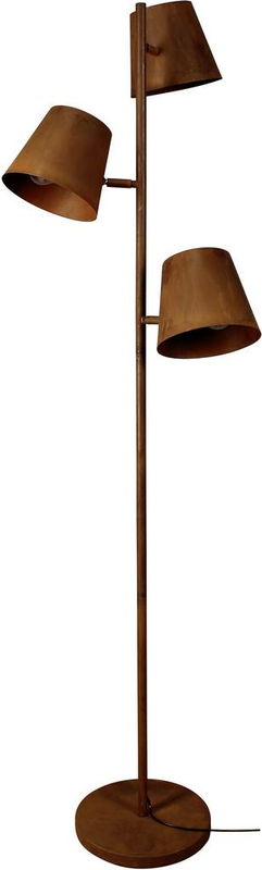 Eco Light 9030 Pt3 Stehleuchte Stehlampe Lampe 3 Flammig E27 60 W Braun B-Ware von Eco light