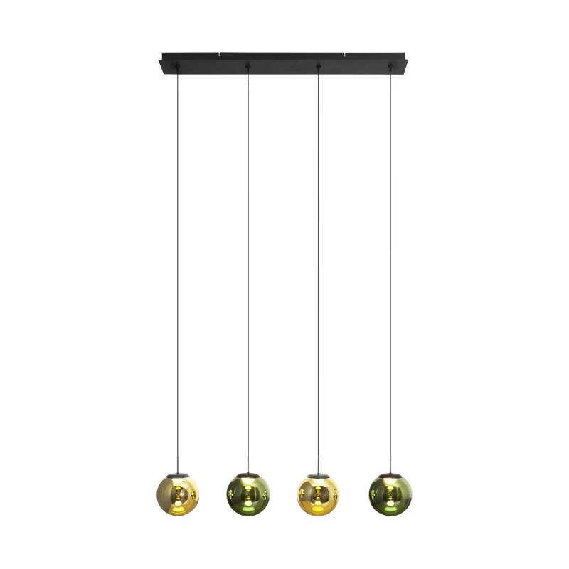 Eco-Light LED-Hängelampe Altaïr Hängeleuchte goldfarben 4-flg SIEHE TEXT/FOTO von Eco light
