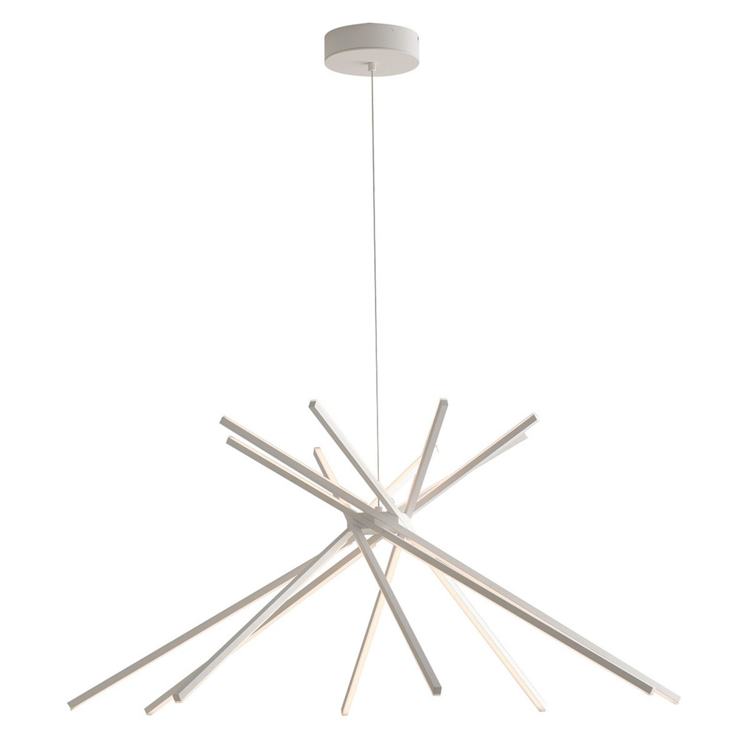 Eco Light Led Hängeleuchte Pendelleuchte Shanghai Led Lampe Weiß 8 Flammig 4000 K B-Ware Eco Light Led Hängeleuchte Pendelleuchte Shanghai Led Lampe Weiß 8 Flammig 4000 K B-Ware von Eco light