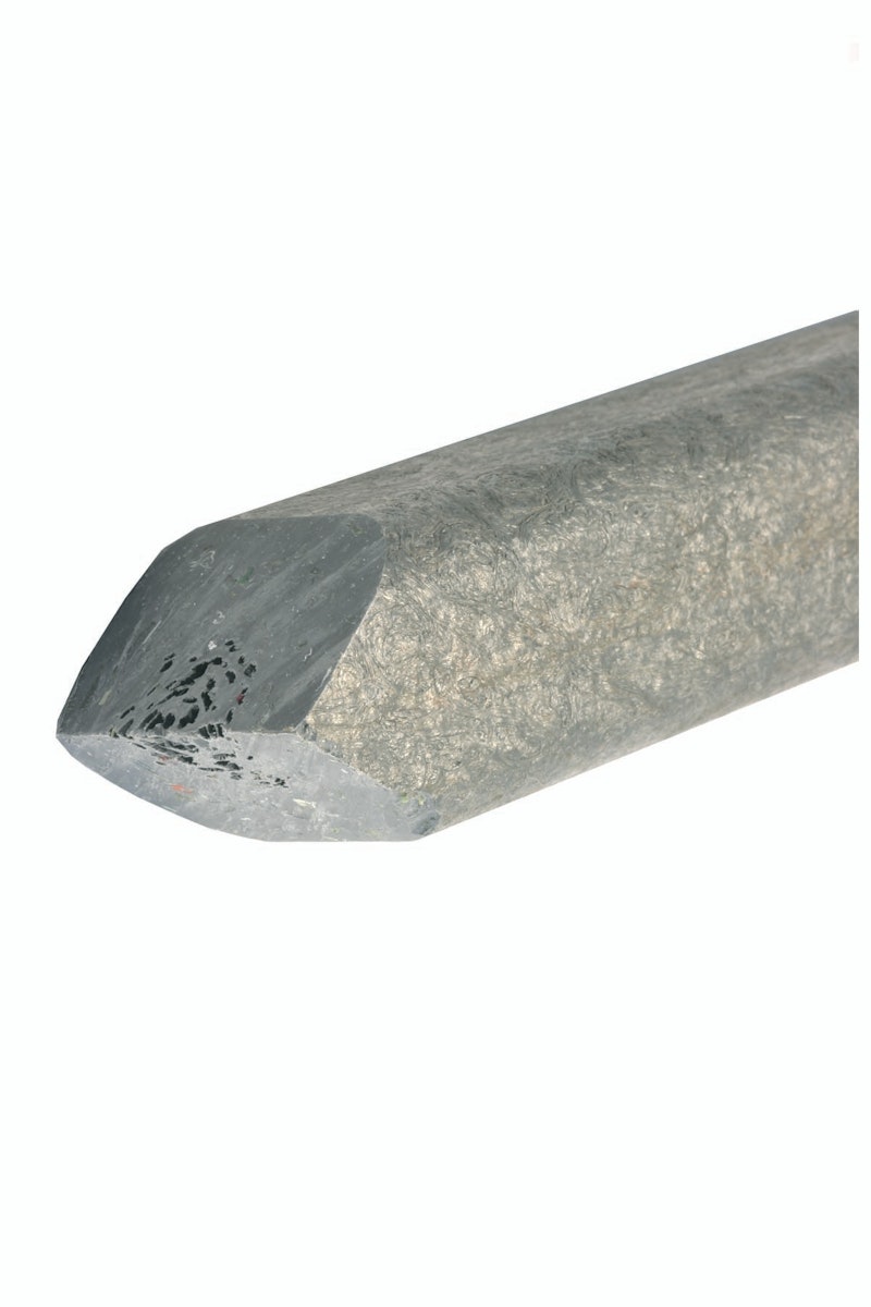ECO-oh Ecopic® Pfahl Vollmaterial 45 x 4 x 4 cm 10er-Pack von Eco-oh