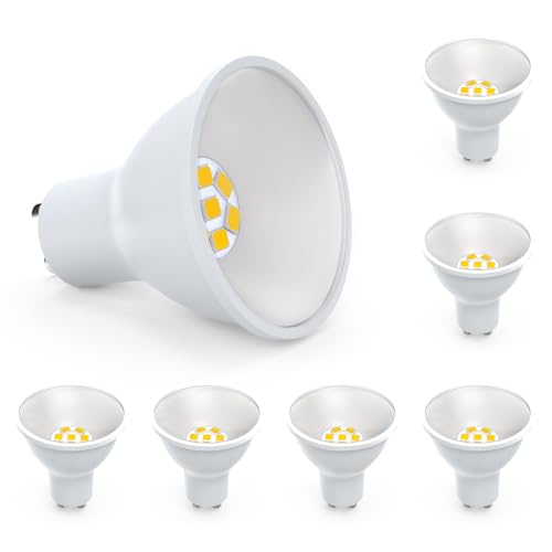 Eco.Luma 5W GU10 LED Lampen 4000K Neutralweiß 800 Lumen Glühbirnen, Ersetzen 80W Halogenlampen, Abstrahlwinkel 110° Leuchtmittel led Spots, Nicht Dimmbar Energiesparlampe, 6er-Pack Eco.Luma 5W GU10 LED Lampen 4000K Neutralweiß 800 Lumen Glühbirnen, Ersetzen 80W Halogenlampen, Abstrahlwinkel 110° Leuchtmittel led Spots, Nicht Dimmbar Energiesparlampe, 6er-Pack von Eco.Luma