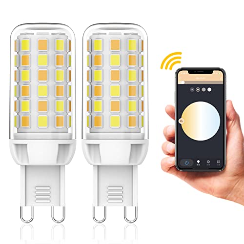 Eco.Luma Glühbirne LED Dimmbar, 4W WiFi Smart LED G9 Bulb Glühbirne, 220 V-240 VAC, kein Flicker (G9 LED Smart) von Eco.Luma