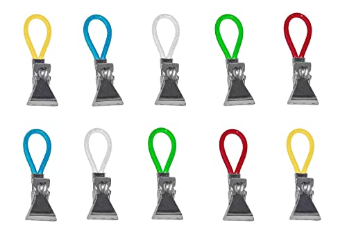 10 HANDTUCHCLIPS mit Öse Clips Handtuchaufhänger Handtuchhalter Aufhängeclips Handtuchklammern Aufhängeclips Aufhänger Geschirrtuch Handtuch Halter 15 von ECO