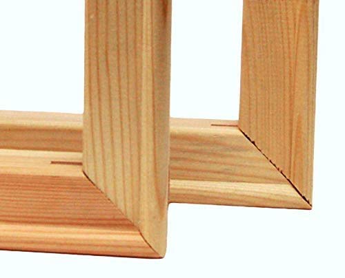 Keilrahmenleisten Set zum Selbstbau DIY Keilrahmen (65 x 45 cm) von ECO