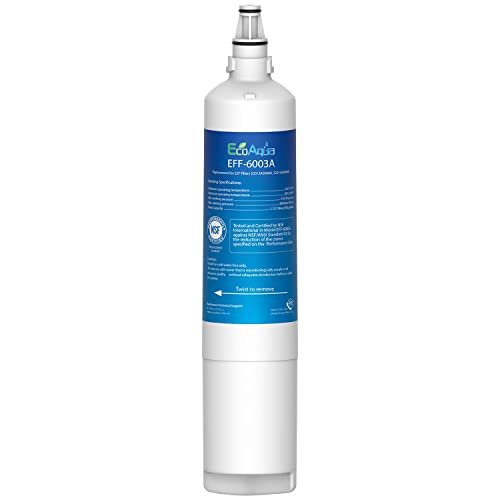 EcoAqua EFF-6003A Kühlschrankwasserfilter Kompatibel mit LG LT600P, 5231JA2006A, 5231JA2006B, 46-9990, 5231JA2005A, 5231JA2006, 5231JA2006E, 5231JA2006F, CLS30320001, PS2441842, SGF-LA50, SGF-LB60 (1) EcoAqua EFF-6003A Kühlschrankwasserfilter Kompatibel mit LG LT600P, 5231JA2006A, 5231JA2006B, 46-9990, 5231JA2005A, 5231JA2006, 5231JA2006E, 5231JA2006F, CLS30320001, PS2441842, SGF-LA50, SGF-LB60 (1) von EcoAqua