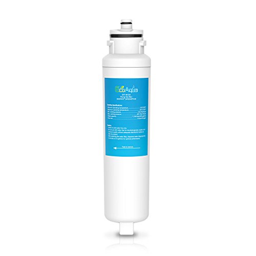 EcoAqua EFF-6012A Kühlschrank Wasserfilter Kompatibel mit Daewoo Aqua Crystal DW2042FR-09, DW2042F-09, DW2042FB, FRNY225D2V, 3019986700, Titan 4, John Lewis JLAFFS2011, Smeg SR610X, WHE7670SA (1) von EcoAqua