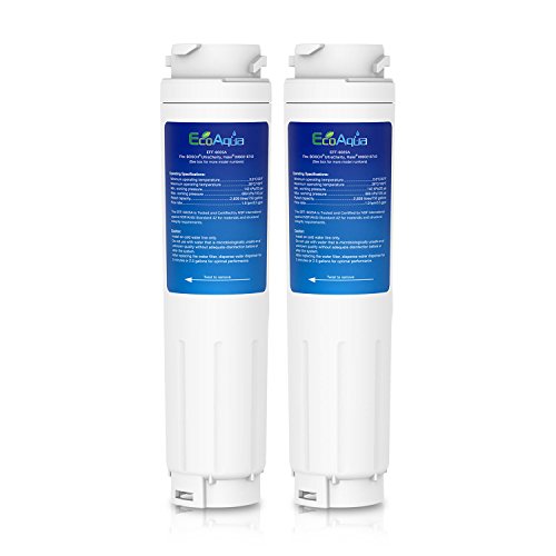 EcoAqua EFF-6025A Kühlschrank Wasserfilter Kompatibel mit Bosch Ultra Clarity 644845, KAD62A70, KAD62P90, KAD62S20; Siemens CI36BP00, FI24DP00; Neff K5920L0 (2) von EcoAqua