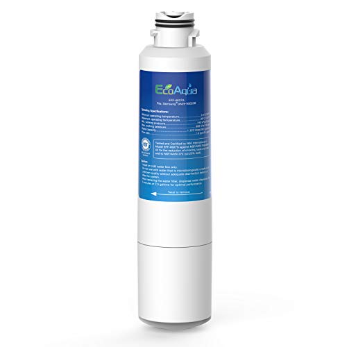 EcoAqua EFF-6027A Kühlschrank Wasserfilter Kompatibel mit Samsung DA29-00020B, DA29-00020A, 04609101000, HAF-CIN/EXP, 46-9101 (1) von EcoAqua