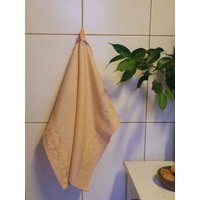 Leinen Geschirrtuch Mit Elegante Spitze - Kleine Tischdecke Natürliche Zero Waste Tee Hand Gericht, Rustikale Einweihungsparty Natur Freund Geschenk von EcoBugBags
