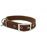 Braunes Cord Halsband Mit Öse von EcoDogDesigns