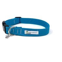 Electric Blue Wasserabweisendes Verstellbares Hundehalsband von EcoDogDesigns