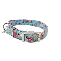 Vintage Hundehalsband Mit Blumen Und Rosen von EcoDogDesigns