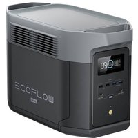 ECOFLOW Delta 2 Max Powerstation LiFePO 4 Schwarz mit Laderegler von EcoFlow